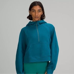 Lululemon Scuba Oversized Half-Zip Hoodie L/XL Capri